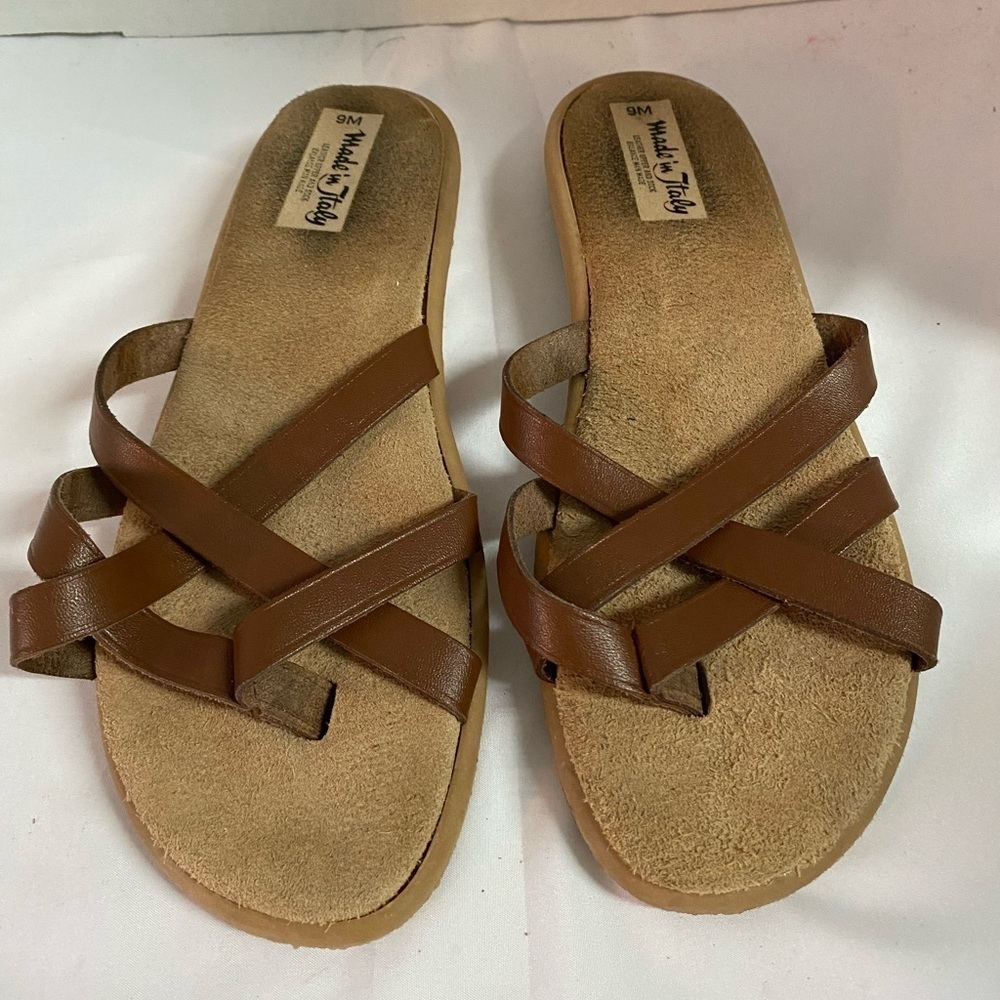 Made in Italy Sandals Size 9 M (FH)